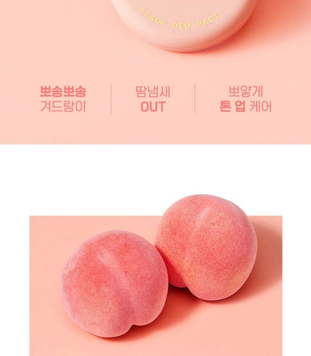 so natural - Peach Deo Pact, 10g, 59 g, 8809263877778
