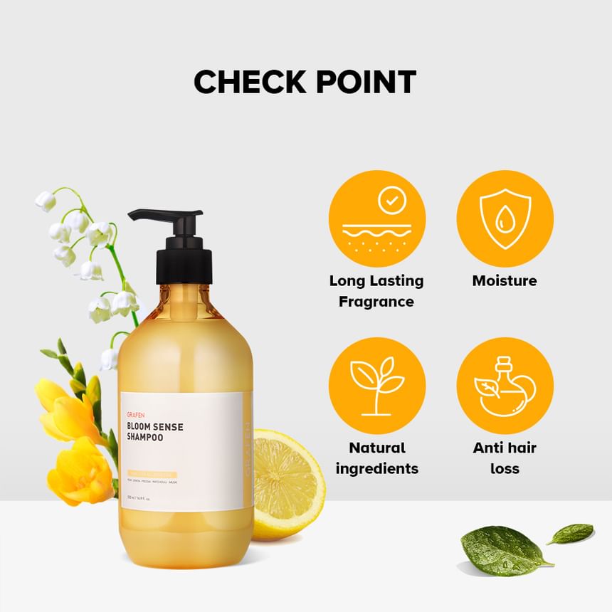 GRAFEN - Bloom Sense Shampoo, 2024 Version - 500ml, 1000 g, 8809642611900