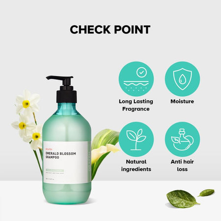 GRAFEN - Emerald Blossom Shampoo, 2024 Version - 500ml, 1000 g, 8809642611917