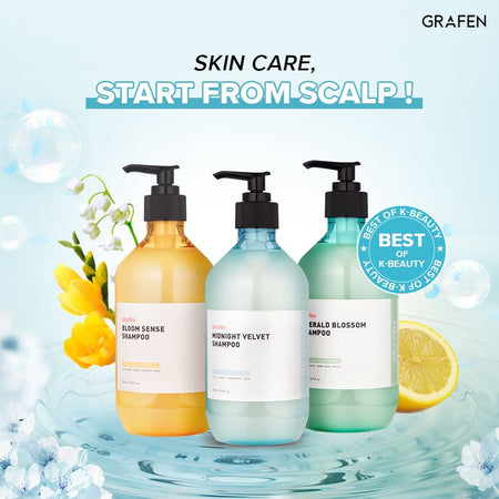 GRAFEN - Midnight Velvet Shampoo, 2024 Version - 500ml, 1000 g, 8809642611924