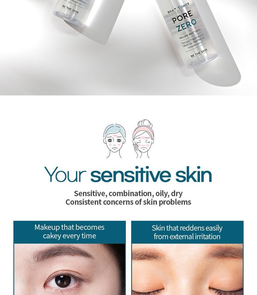 be the skin - BHA+ Pore Zero Toner, 150ml, 217 g, 8809076775520