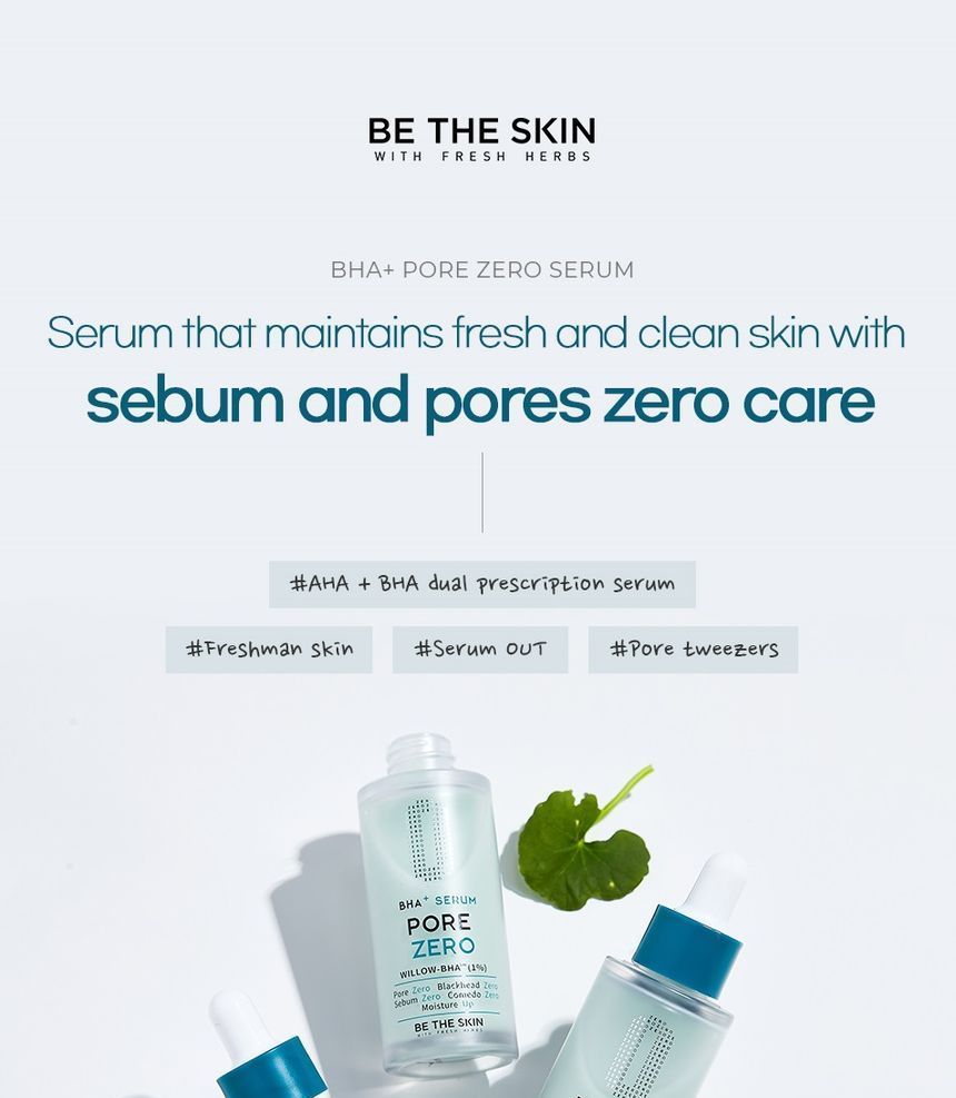 be the skin - BHA+ Pore Zero Serum, 30ml, 80 g, 8809076775537