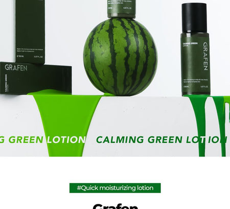 GRAFEN - Calming Green Lotion, 150ml - Renewed, 237 g, 8809642610576