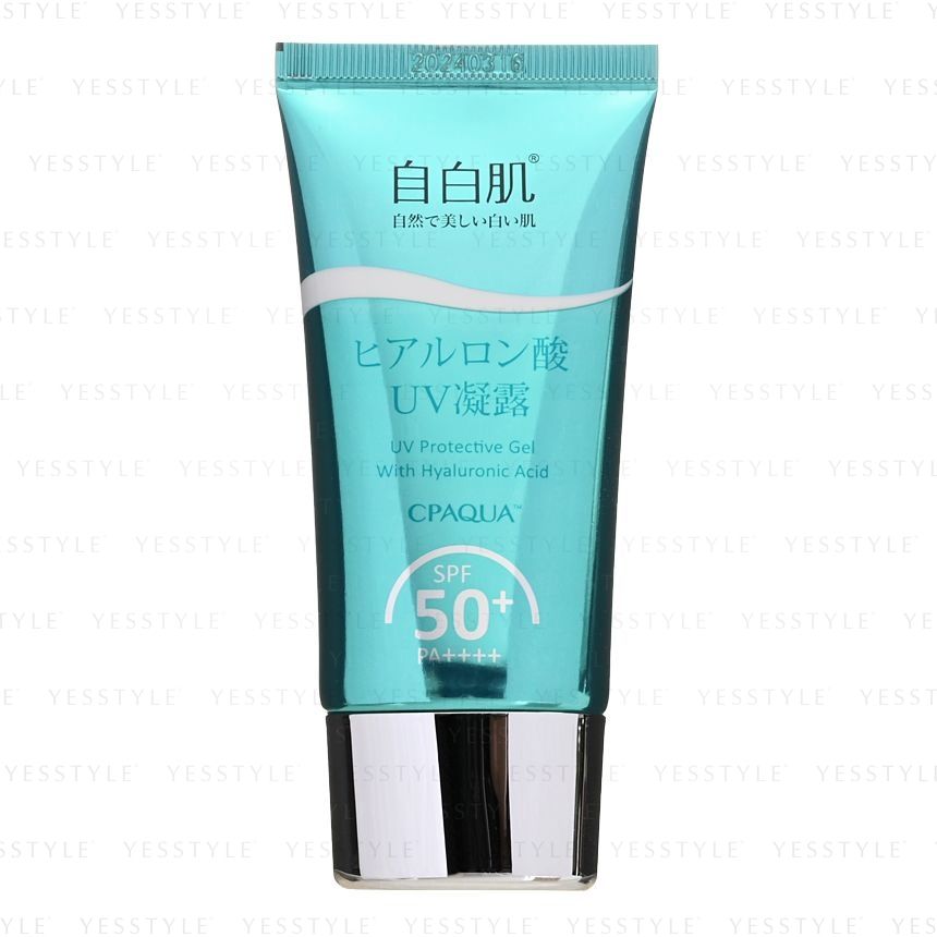 White Formula - CPAQUA UV Protective Gel With Hyaluronic Acid SPF 50+ PA++++, 50g, 76 g, 4713575097714