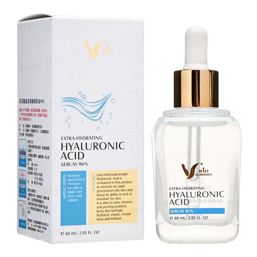 JOURDENESS - Extra-Hydrating Hyaluronic Acid Serum 96%, 60ml, 222 g, 4712589344166