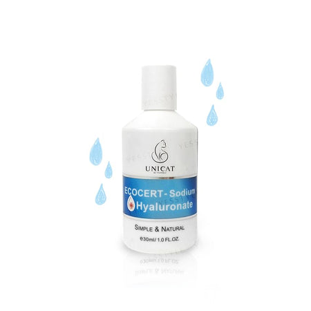 UNICAT - Ecocert-Sodium Hyaluronate Essence, 30ml, 39 g, 4715862363557