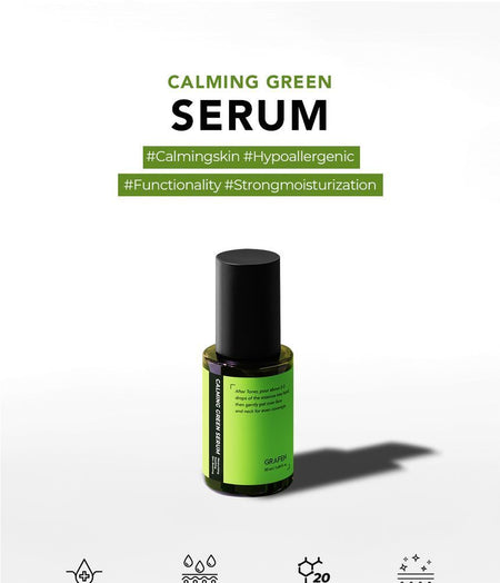 GRAFEN - Calming Green Serum, 50ml, 111 g, 8809642610675