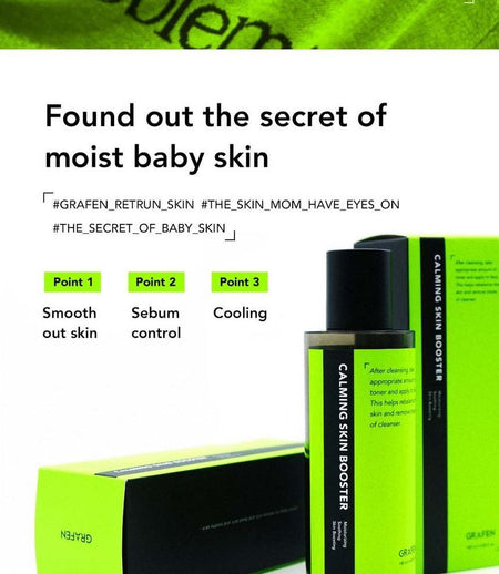 GRAFEN - Calming Green Skin, 180ml, 285 g, 8809642610569