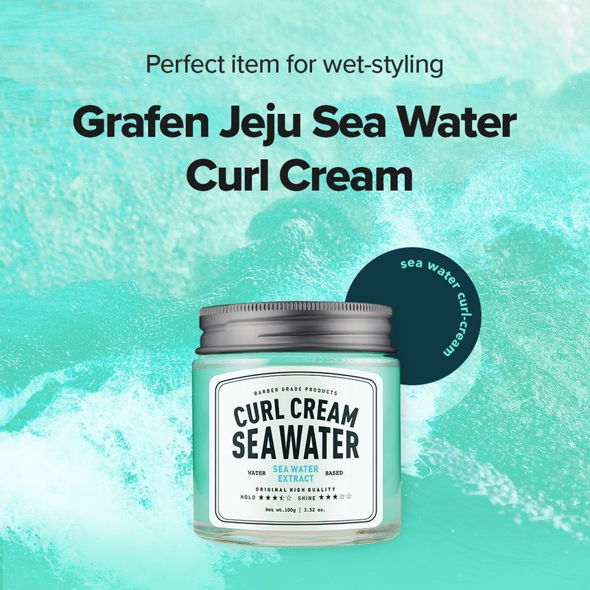 GRAFEN - Sea Water Curl-Cream, 100g, 250 g, 8809642612549