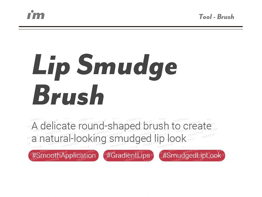 I’M MEME - I’m Lip Smudge Brush, 1 pc, 11 g, 8806190722959