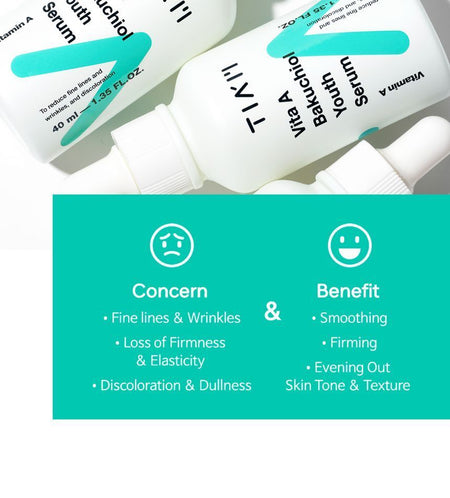 TIA’M - Vita A Bakuchiol Youth Serum, 40ml, 141 g, 8809416472553