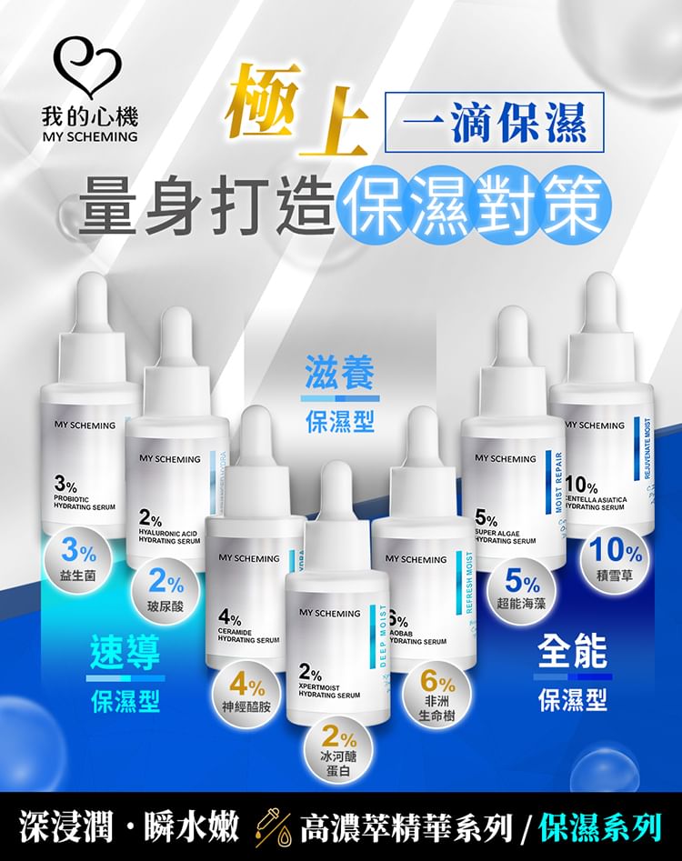 My Scheming - 3% Probiotic Hydrating Serum, 30ml, 100 g, 4713410995397