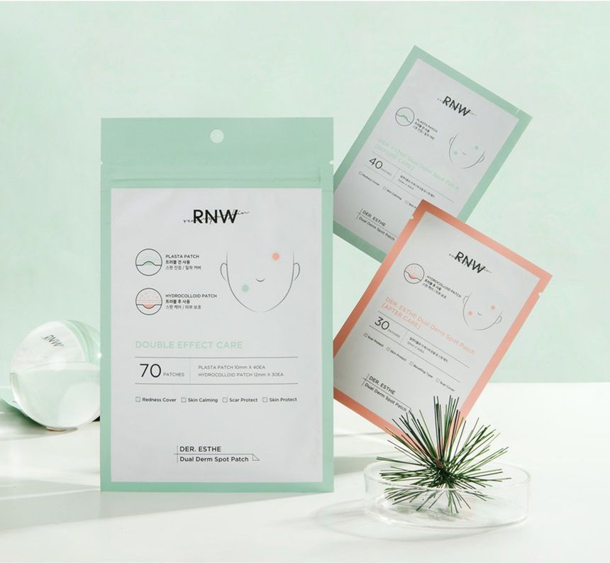 RNW - DER. ESTHE Dual Derm Spot Patch Set, 70 pcs, 18 g, 8809635330511