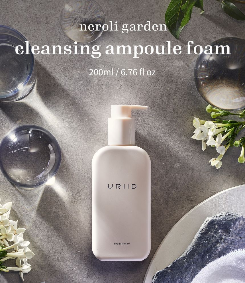 URIID - Neroli Garden Cleansing Ampoule Foam, 200ml, 261 g, 8809776660164