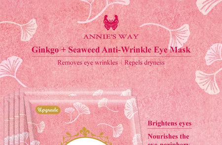 Annie’s Way - Ginkgo Seaweed Anti-Wrinkle Eye Mask, 10 pcs, 150 g, 4712757599879