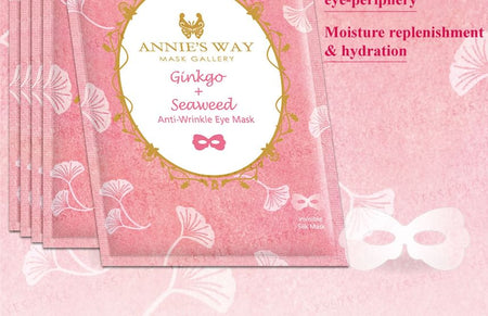 Annie’s Way - Ginkgo Seaweed Anti-Wrinkle Eye Mask, 10 pcs, 150 g, 4712757599879