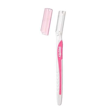 MEKO - Japanese L-Shaped Safety Eyebrow Trimmer, 1 pc, 50 g, 4716076781052