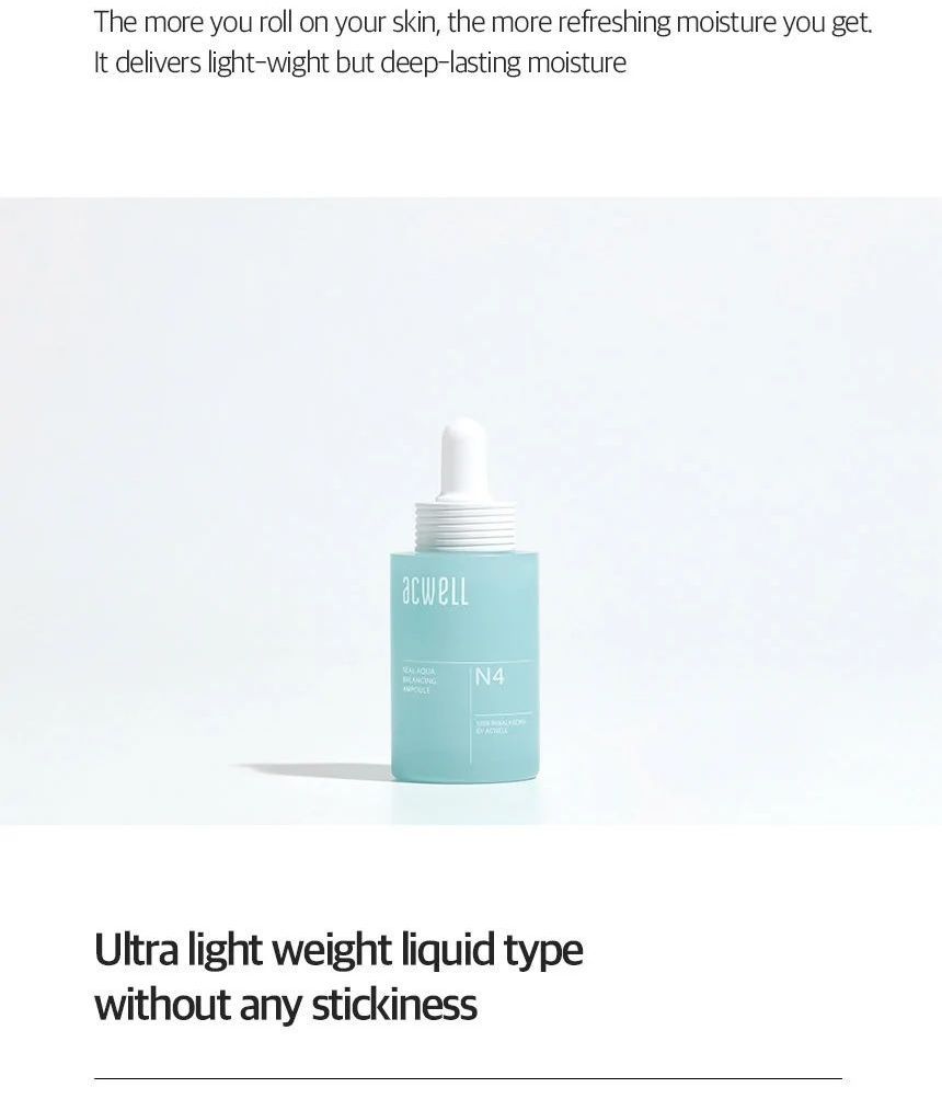 acwell - Real Aqua Balancing Ampoule, 35ml, 91 g, 8809129645824