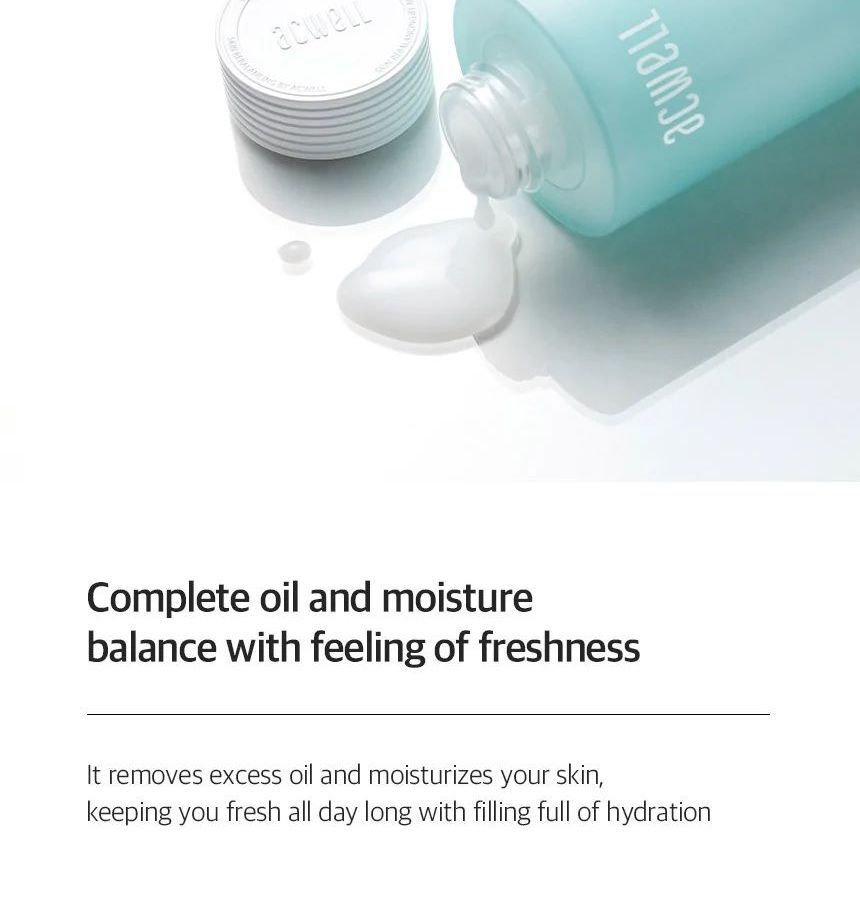 acwell - Real Aqua Balancing Lotion, 140ml, 350 g, 8809129645770