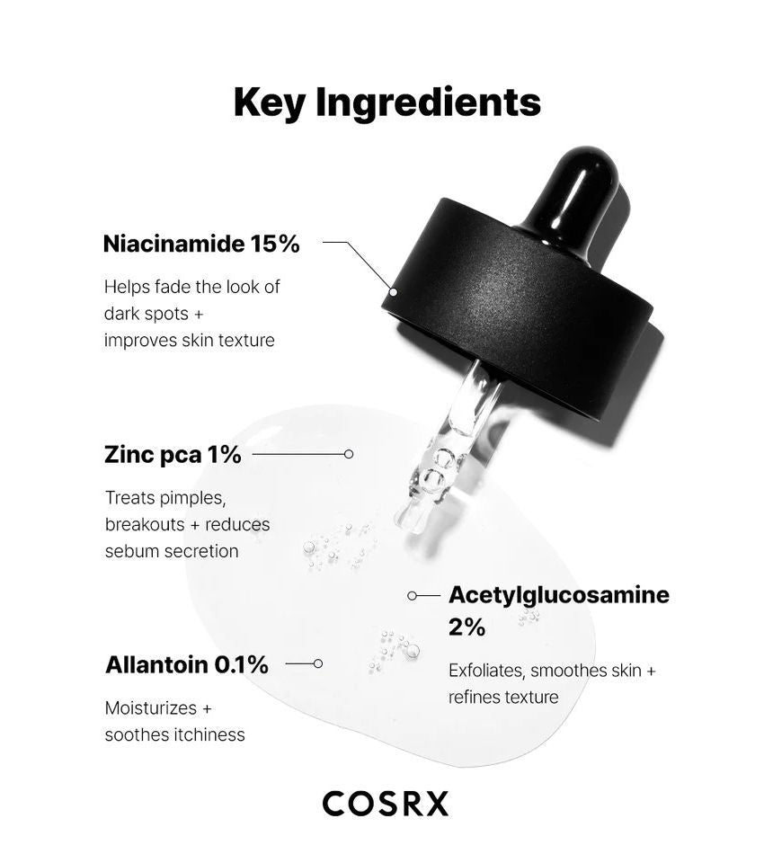 COSRX - The Niacinamide 15 Serum, 20ml, 134 g, 8809598454637