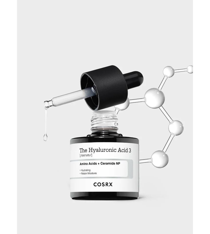 COSRX - The Hyaluronic Acid 3 Serum, 20ml, 134 g, 8809598454668