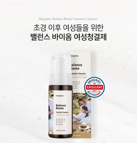 mongdies - Balance Biome Feminine Cleanser, 145ml, 237 g, 8809756580666