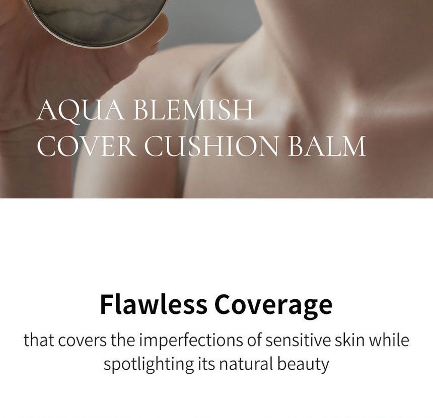 Phymongshe - Aqua Blemish Cover Cushion Balm Refill Only, 15g, 50 g, 8809254072625