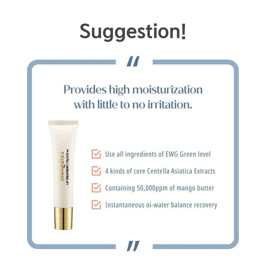 mongdies - Lip Treatment, 15g, 25 g, 8809603904409