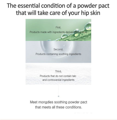 mongdies - Soothing Powder Pact, 25g, 103 g, 8809756580130