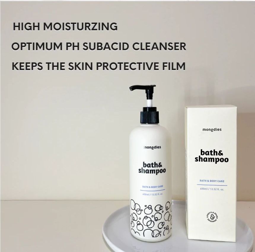 mongdies - Bath & Shampoo, 400ml, 502 g, 8809686386574
