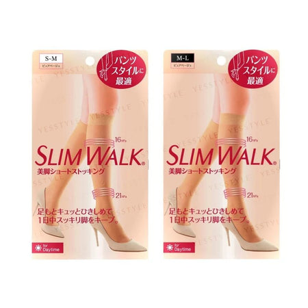 Slim Walk - Compression Stockings For Day Time, 1 pair - Beige - S-M, 60 g, 4902522676700