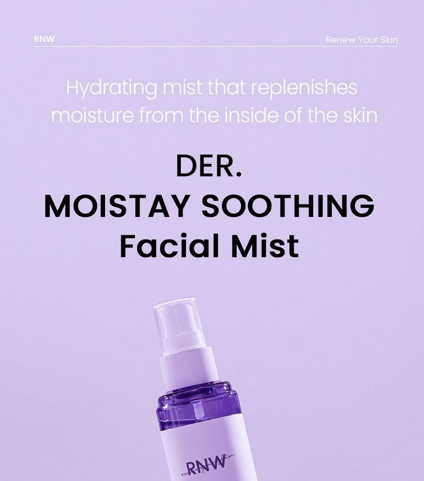 RNW - DER. MOISTAY SOOTHING Facial Mist, 100ml, 151 g, 8809635331662