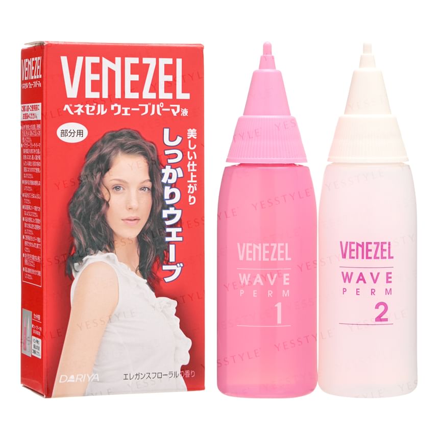 DARIYA - Venezel Wave Perm Solution For Part, 1 set, 147 g, 4904651010714