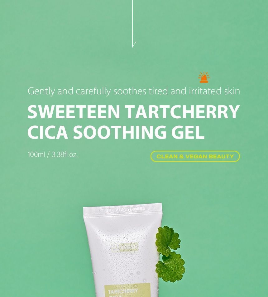 Sweeteen - Tartcherry Cica Soothing Gel, 100ml, 125 g, 8809706230122