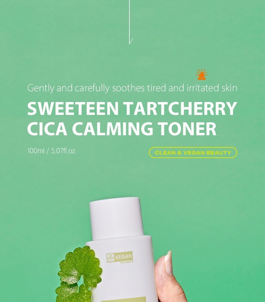 Sweeteen - Tartcherry Cica Calming Toner, 150ml, 191 g, 8809706230085
