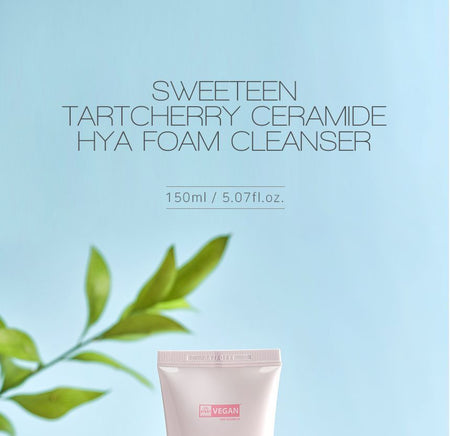 Sweeteen - Tartcherry Ceramide Hya Foam Cleanser, 150ml, 180 g, 8809706230030