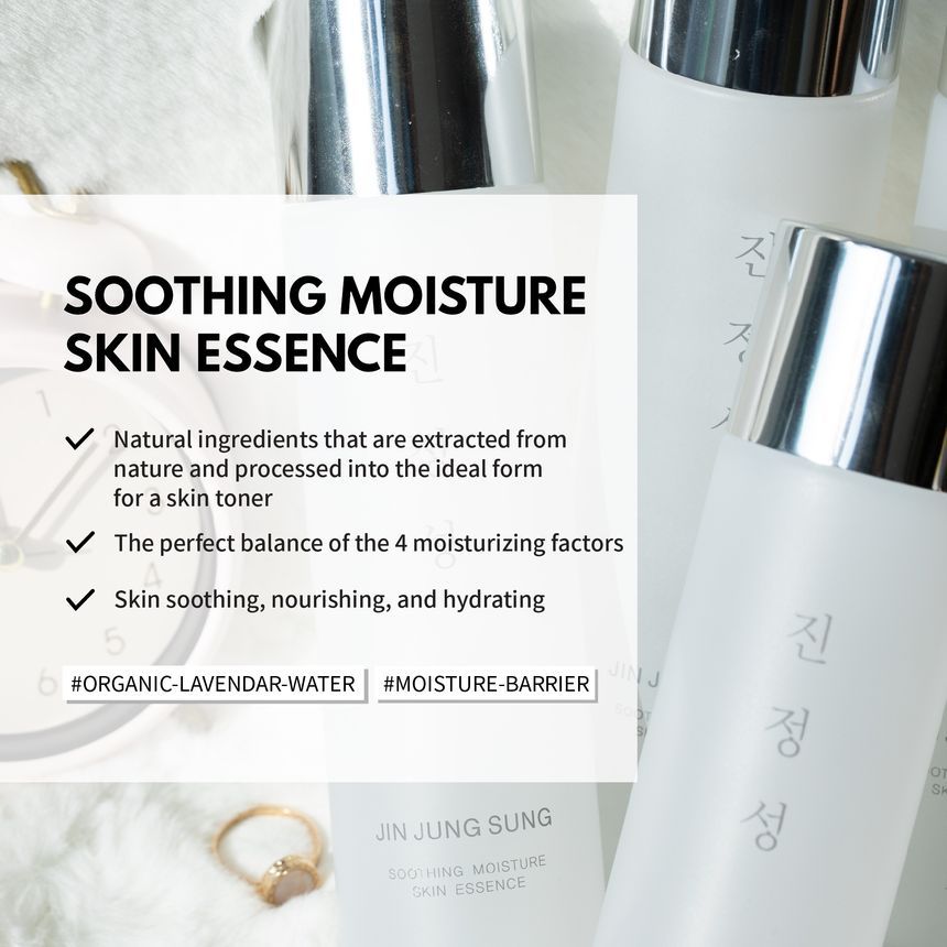 JIN JUNG SUNG - Soothing Moisture Skin Essence, 150ml, 391 g, 8809540518097