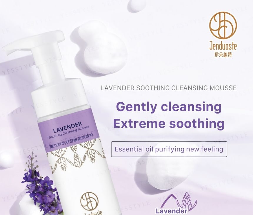 JOURDENESS - Jenduoste Lavender Soothing Cleansing Mousse, 150ml, 250 g, 4712589346856