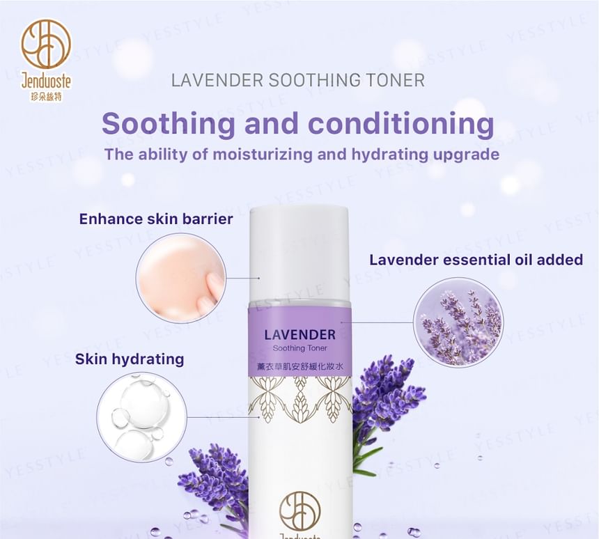 JOURDENESS - Jenduoste Lavender Soothing Toner, 150ml, 250 g, 4712589346214