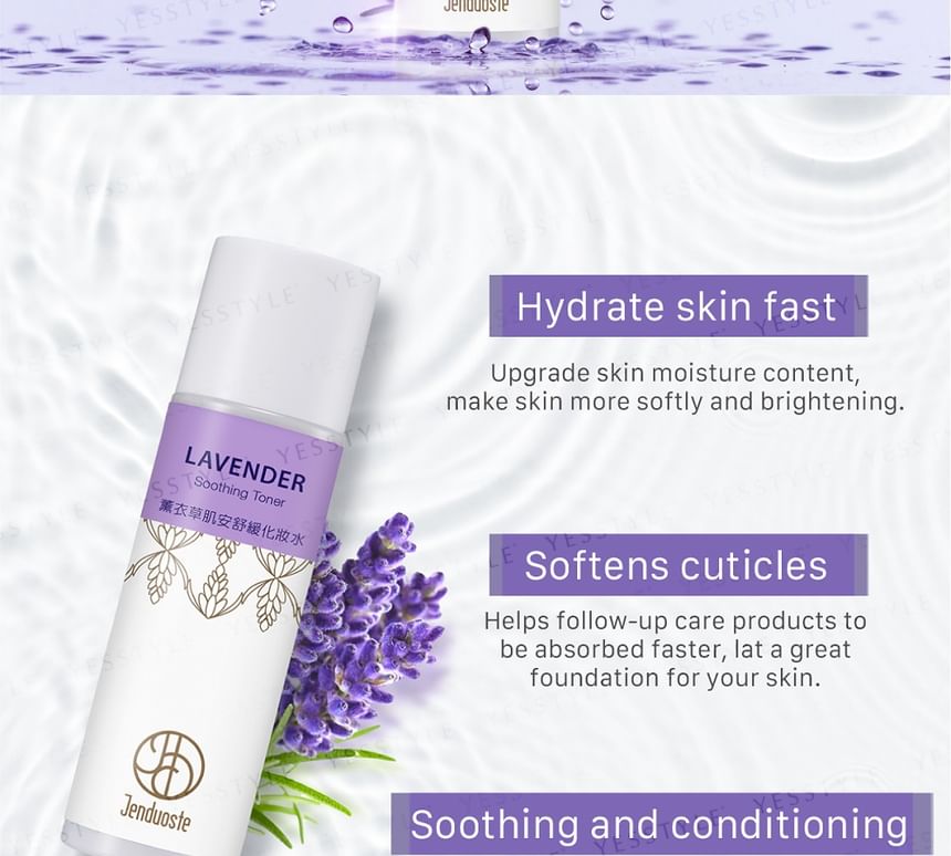 JOURDENESS - Jenduoste Lavender Soothing Toner, 150ml, 250 g, 4712589346214