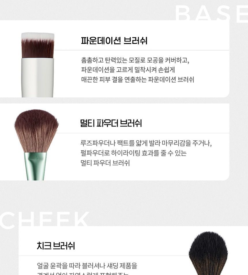 THE FACE SHOP - fmgt Mini Cheek Brush, 11g, 14 g, 8801051497380