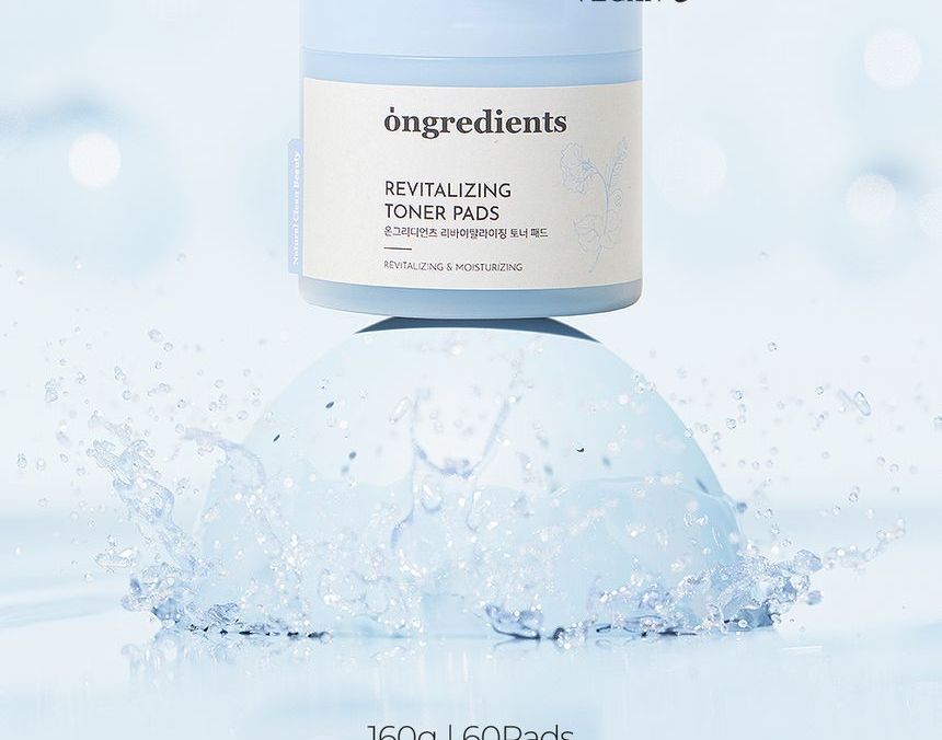 ongredients - Revitalizing Toner Pads, 60 pads, 268 g, 8809823390488