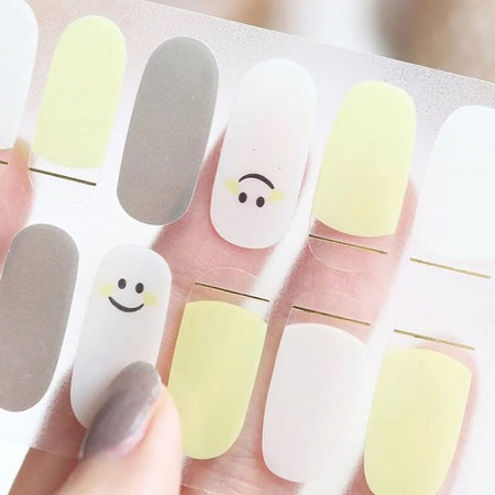 Lunacaca - Smile Nail Art Sticker, 24 pcs, 50 g, 4892022007985