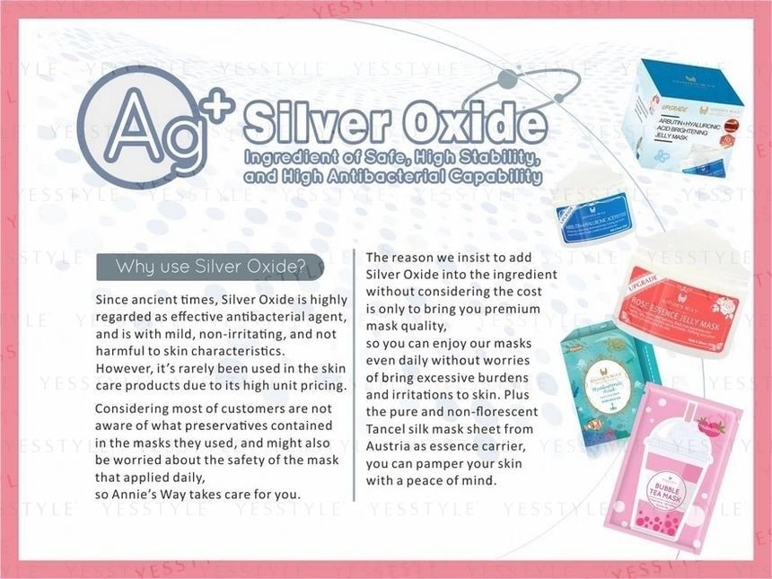 Annie’s Way - Arbutin + Hyaluronic Acid Brightening Jelly Mask, 250ml, 370 g, 4712757599749