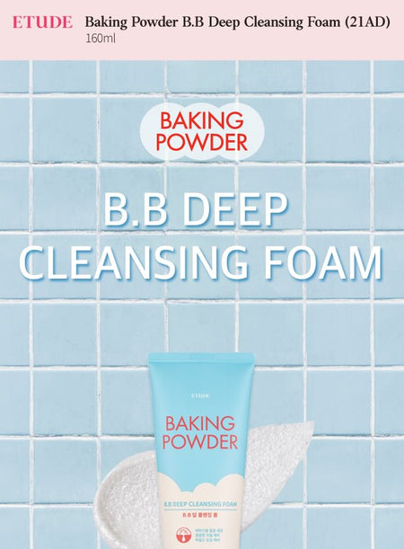 ETUDE - Baking Powder BB Deep Cleansing Foam, 160ml, 190 g, 8809668028041