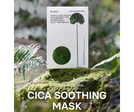 HUE_CALM - Cica Soothing Mask Set, 25g x 10 pcs, 358 g, 8809738603130