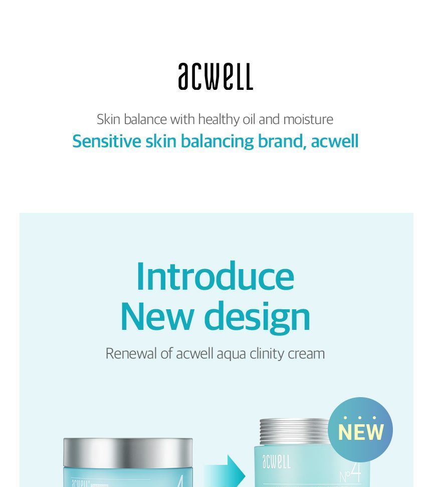 acwell - Aqua Clinity Cream, 50ml, 171 g, 8809129641345