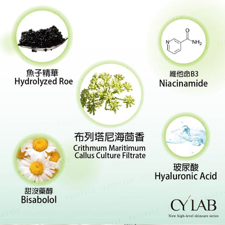 CYLAB - Crithmum Maritimum Callus Culture Filtrate Repairing Cream, 30g, 200 g, 4712757591491