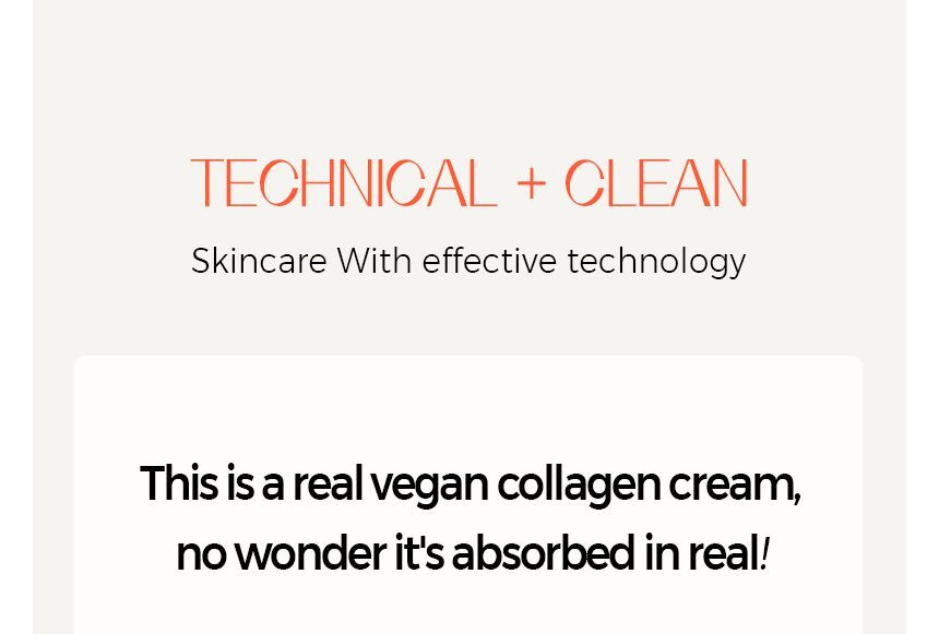 KLAVUU - Real Vegan Collagen Cream, 50ml, 203 g, 8809482366428
