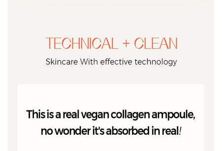 KLAVUU - Real Vegan Collagen Ampoule, 30ml, 151 g, 8809482366428